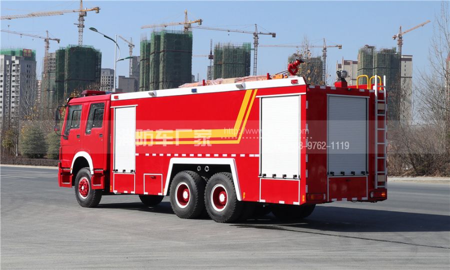 重汽16噸水罐消防車 重汽16噸水罐消防車